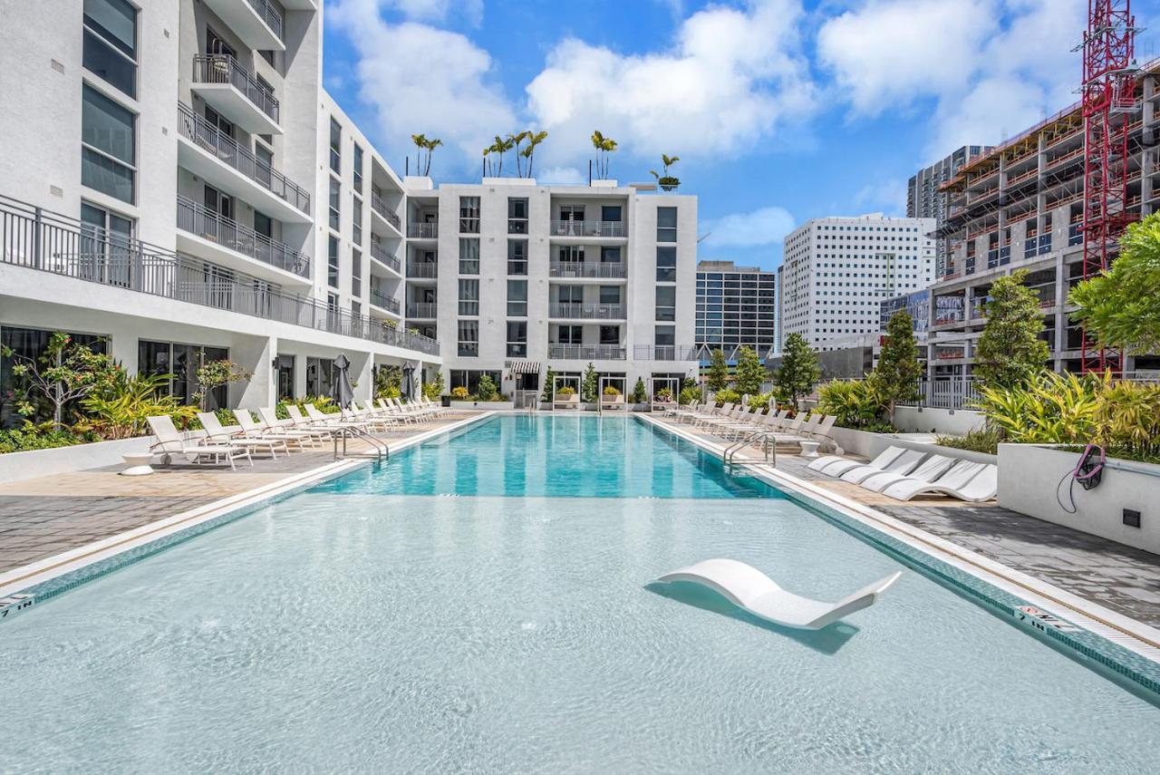 Stylish Unit In Downtown Miami With Free Parking Apartman Kültér fotó