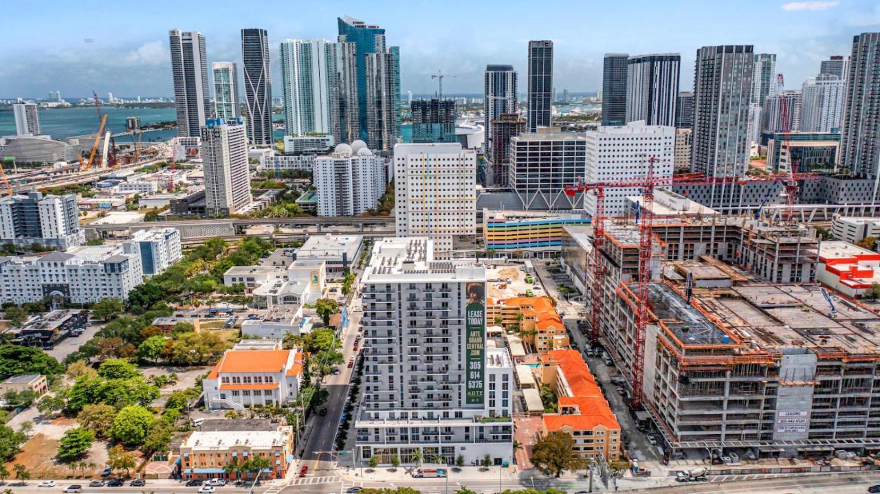 Stylish Unit In Downtown Miami With Free Parking Apartman Kültér fotó