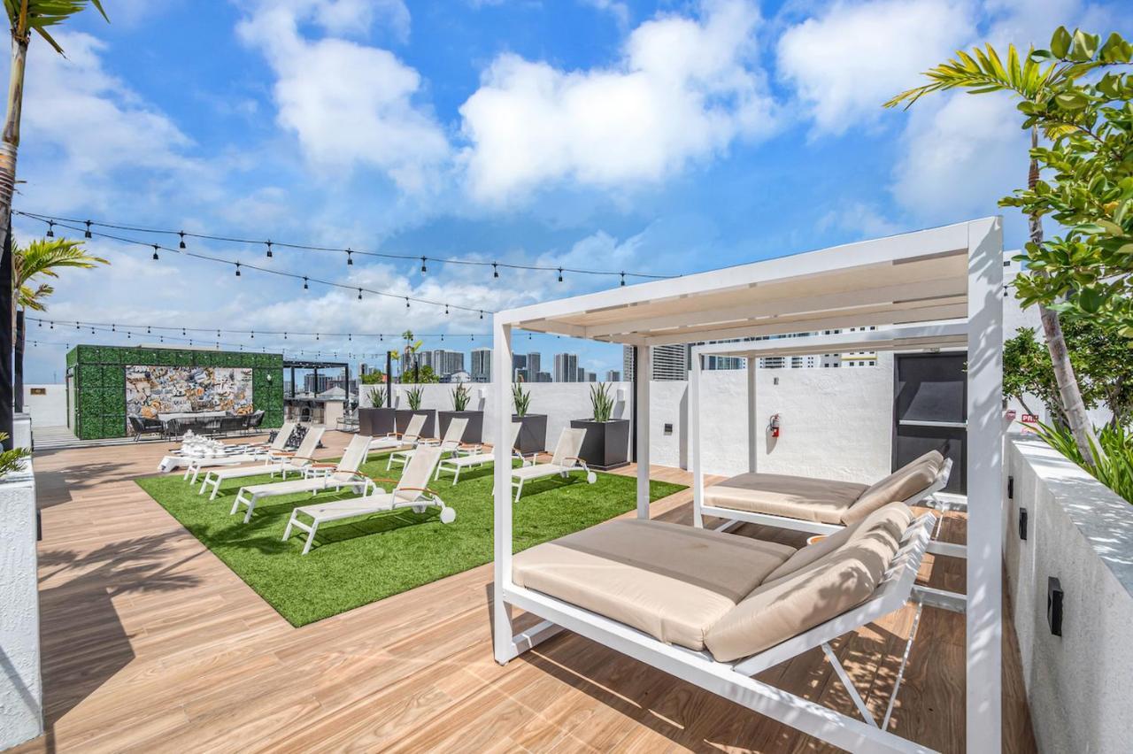 Stylish Unit In Downtown Miami With Free Parking Apartman Kültér fotó
